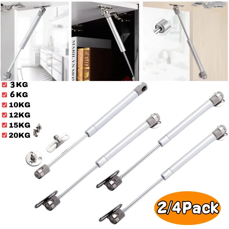 Cabinet Hinge Overlay - 2/4 Pack Gas Spring Door Lift