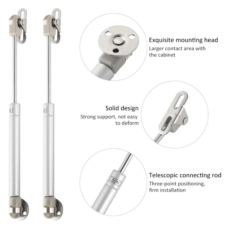 Cabinet Hinge Overlay - 2Pcs 20/60/100N/150N Furniture Hinge Kitchen Cabinet