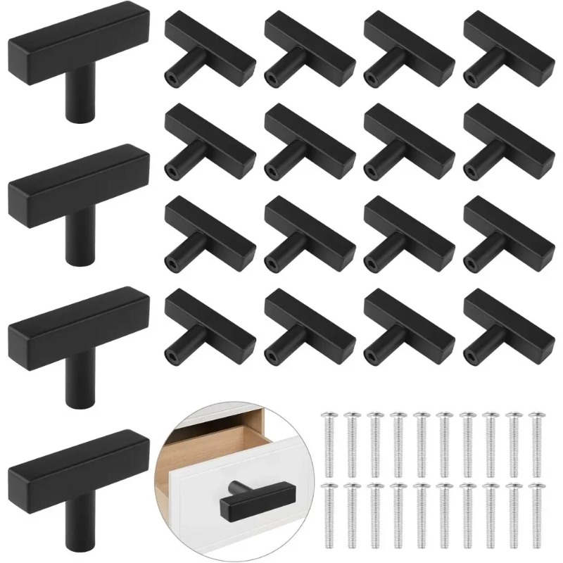 Furniture Hardware Drawer Pulls - Cabinet Handle Kitchen Door Knobs Bathroom