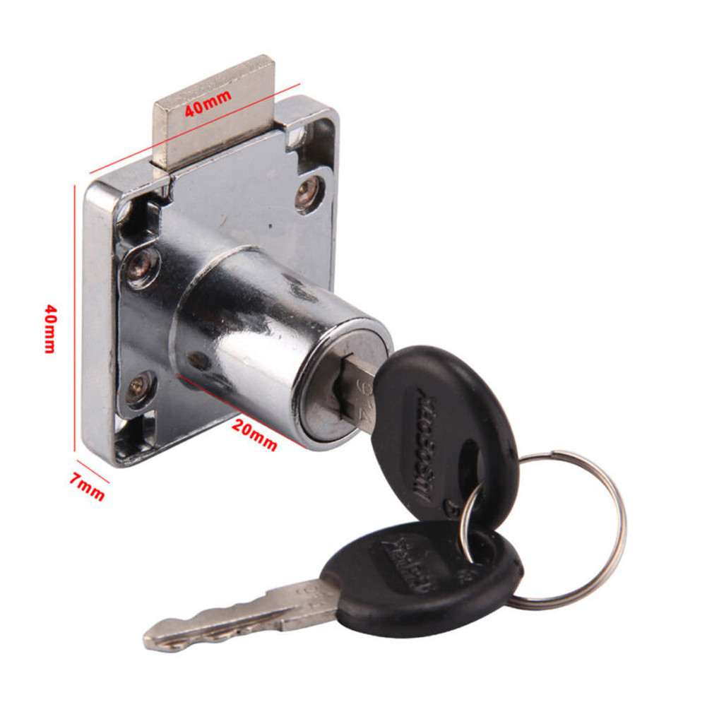 2 pcs Locks Cabinet Lock 4Keys - Furniture Hardware Brands 评论和价格