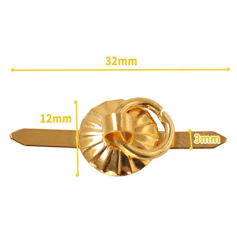 4pcs 1/12 Hardware Golden Meta - Furniture Hardware Drawer Pulls 评论和价格