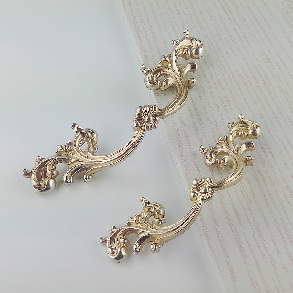 Antique Silver Classic Furnitu - Furniture Hardware Drawer Pulls 评论和价格