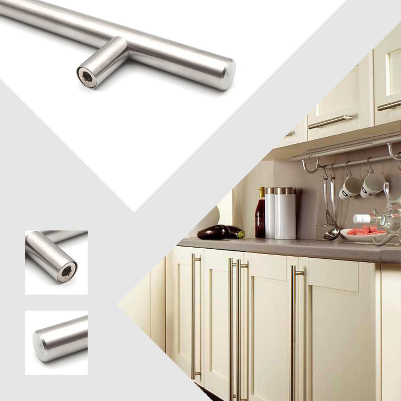 Modern Gold Brushed Straight C - Furniture Hardware Drawer Pulls 评论和价格