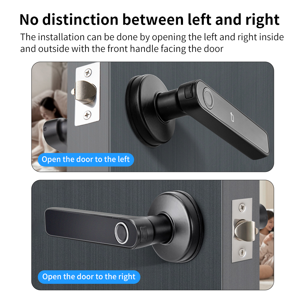 Tuya SmartLife APP BLE Smart F - Door Handle Bar 评论和价格
