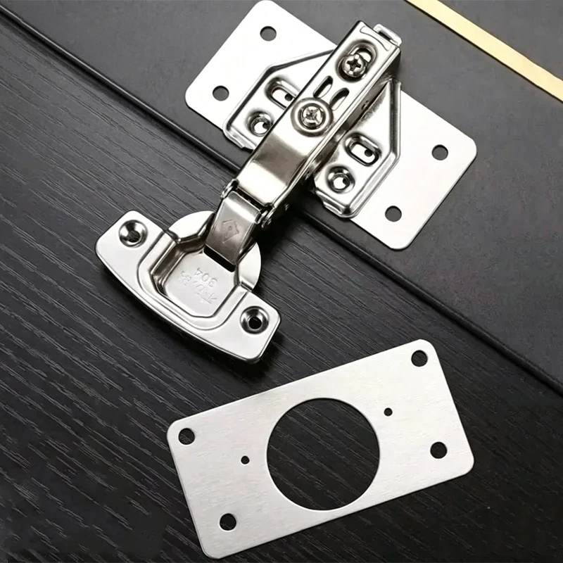 4Pair Hinge Repair Plate Cabin - Furniture Hardware Repair 评论和价格