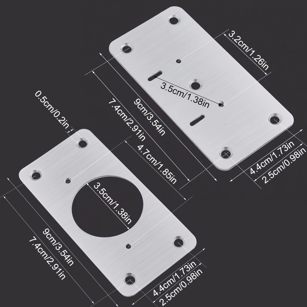 4Pair Hinge Repair Plate Cabin - Furniture Hardware Repair 评论和价格