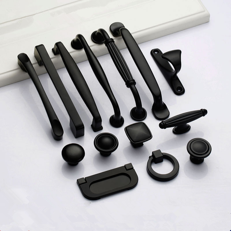 Black Handles for Furniture Ca - Furniture Hardware Drawer Pulls 评论和价格