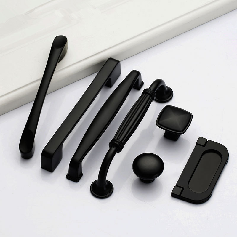 Black Handles for Furniture Ca - Furniture Hardware Drawer Pulls 评论和价格