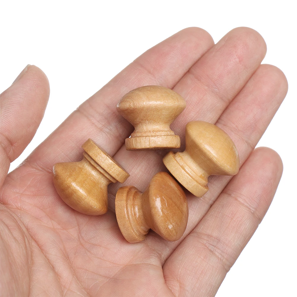 10pcs/Lot Round Shape Natural  - Furniture Hardware Drawer Pulls 评论和价格
