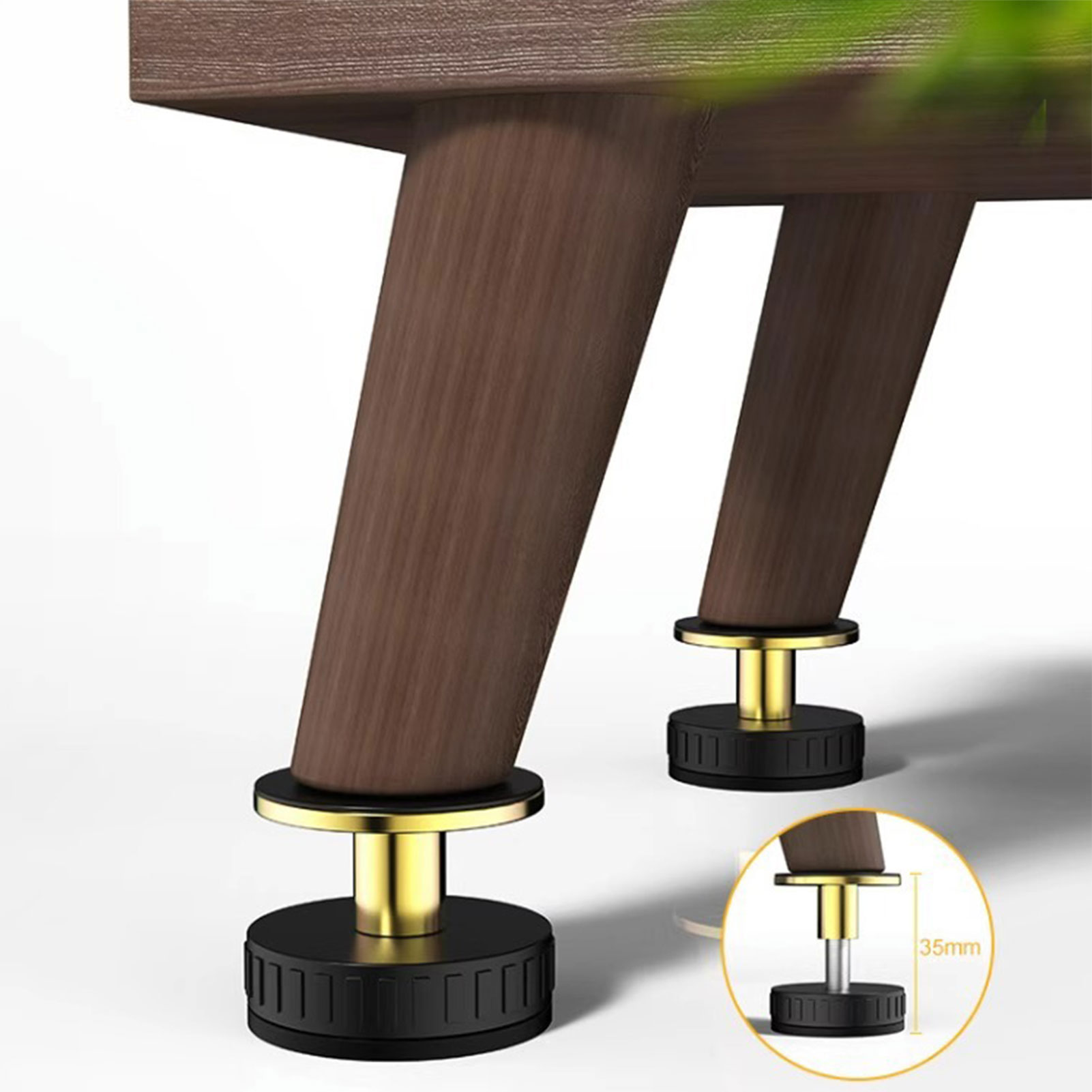 4pcs Adjustable Furniture Leg  - Cabinet Hinge Overlay 评论和价格
