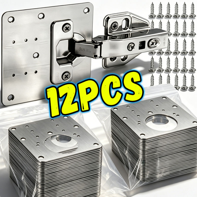 Cabinet Door Hinge Repair Plat - Furniture Hardware Repair 评论和价格