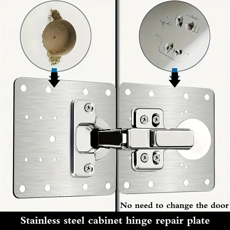 Cabinet Door Hinge Repair Plat - Furniture Hardware Repair 评论和价格
