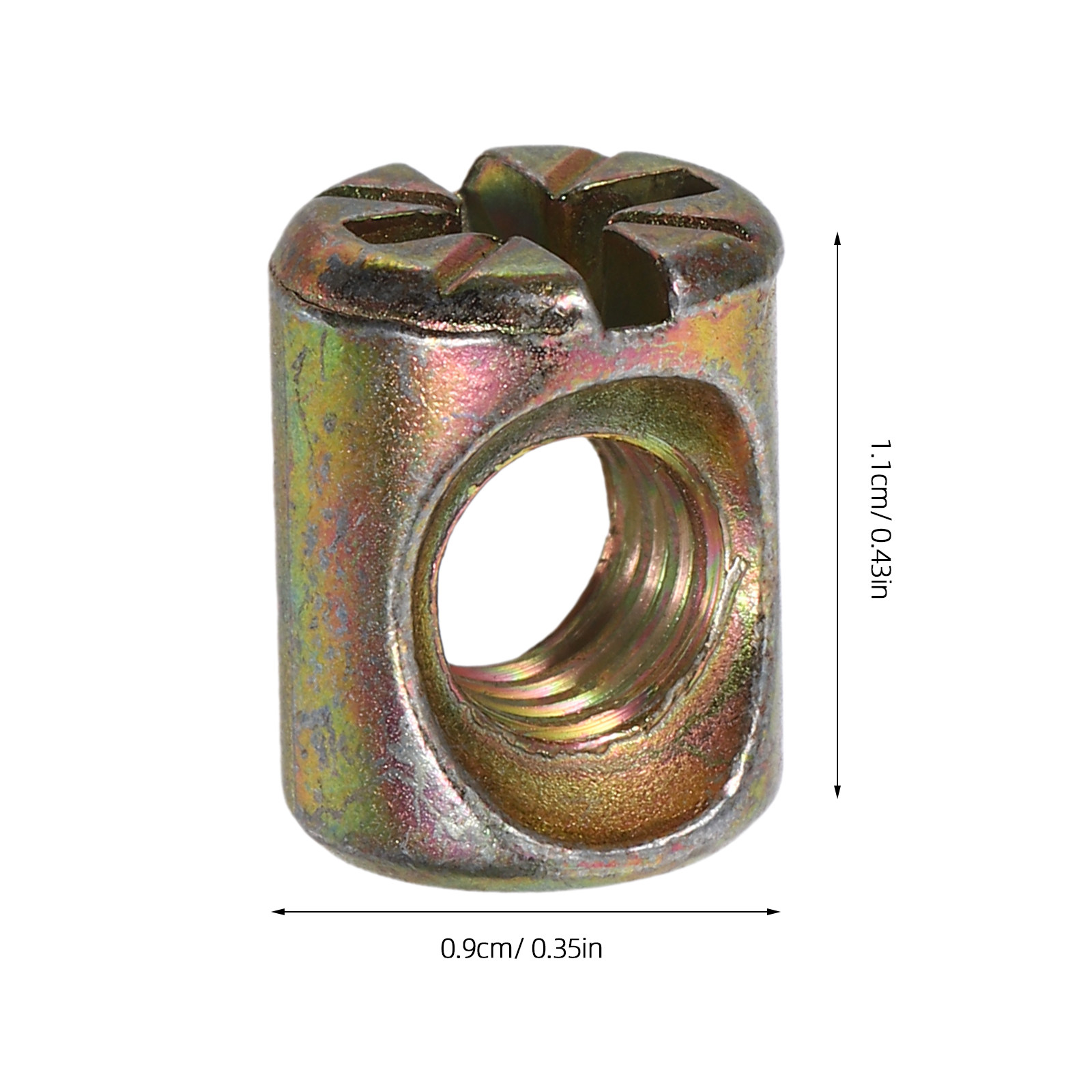 50Pcs Furniture Connector Barr - Furniture Hardware Barrel Nut 评论和价格