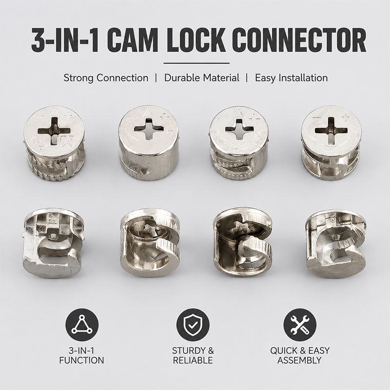 Eccentric Wheel Locking Fittin - Furniture Knock Down Hardware 评论和价格