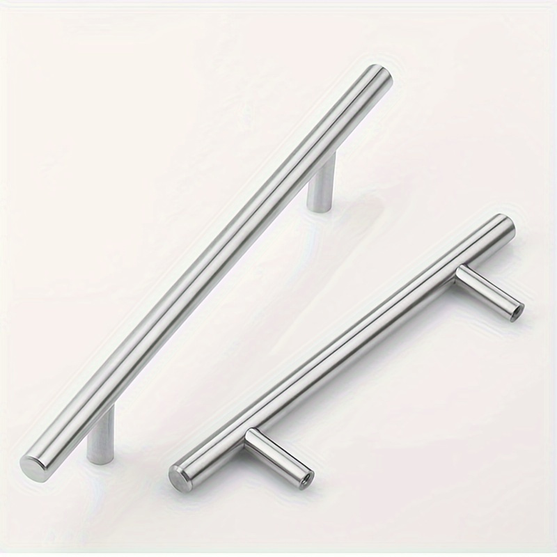12 Pcs Modern Stainless Steel  - Furniture Hardware Drawer Pulls 评论和价格