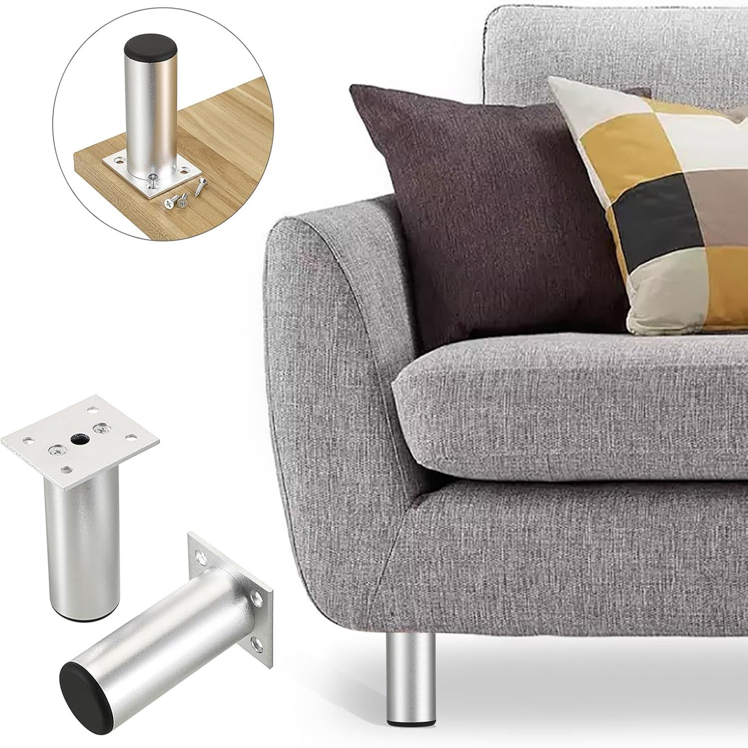 4pcs Stainles Steel Furniture  - Cabinet Hinge Overlay 评论和价格