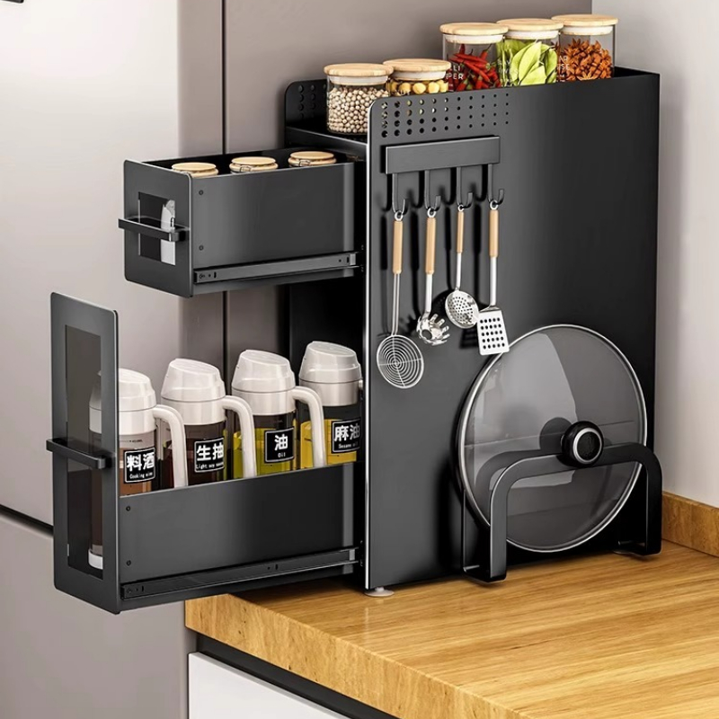 Corner Spice Rack Pull-Out Org - Cabinet Hinge Overlay 评论和价格