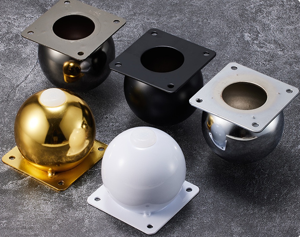 4Pcs Steel Ball Shaped Furnitu - Cabinet Hinge Overlay 评论和价格