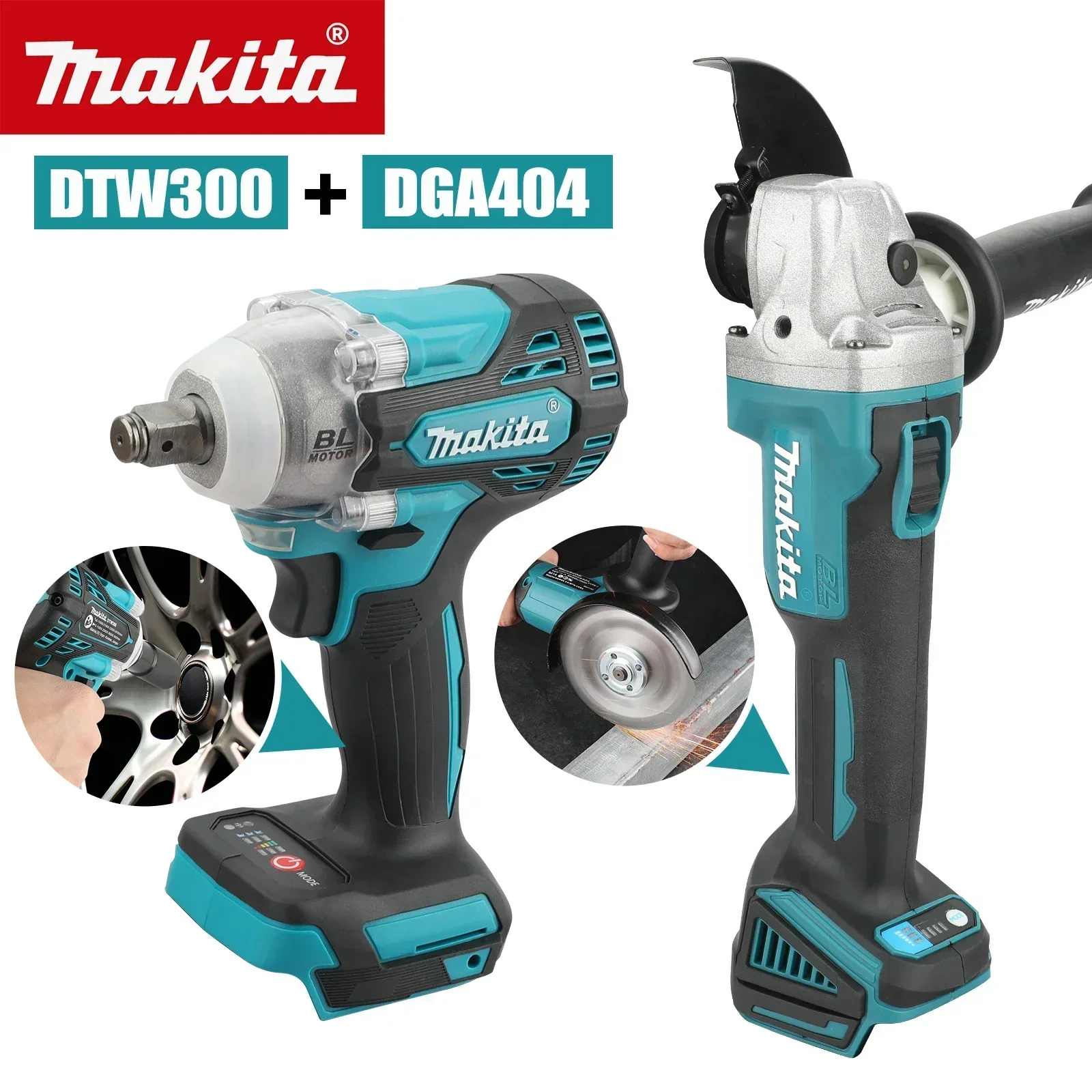 Makita DTW300 DGA404 18V Tool  - Makita Drill Dtw300 评论和价格