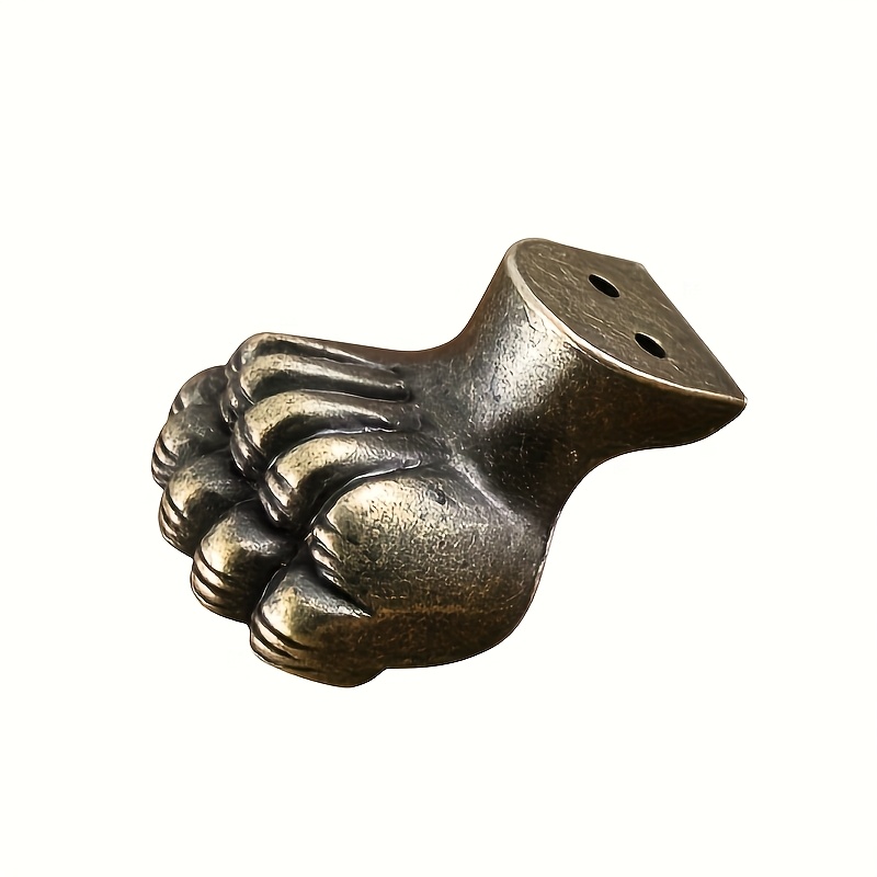 8pcs Antique Foot Brass Jewelr - Cabinet Hinge Overlay 评论和价格