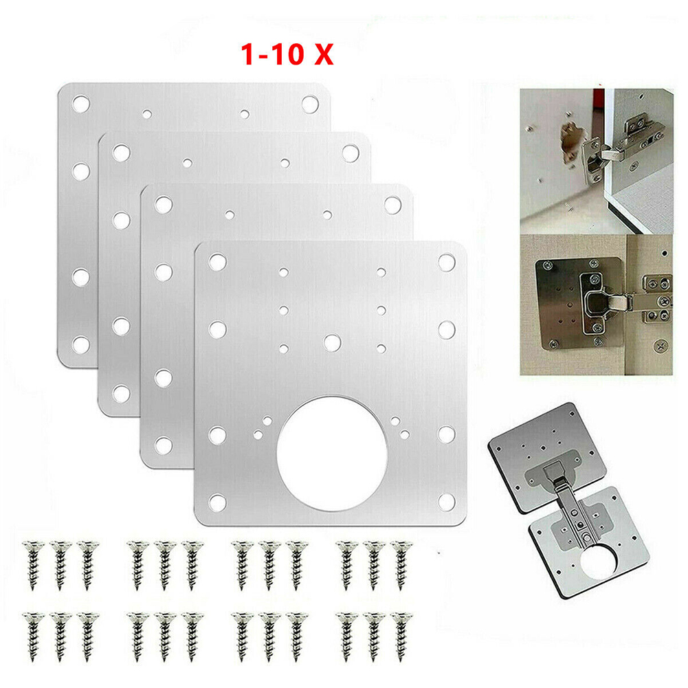 2/4/10 Pcs Door Hinge Stainles - Furniture Hardware Repair 评论和价格