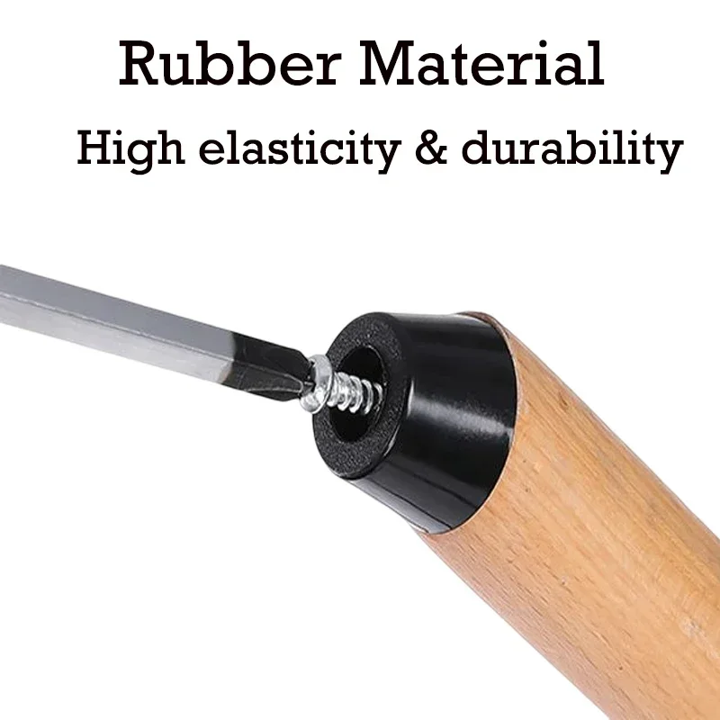 8pcs Black Rubber Feet Chair F - Cabinet Hinge Overlay 评论和价格