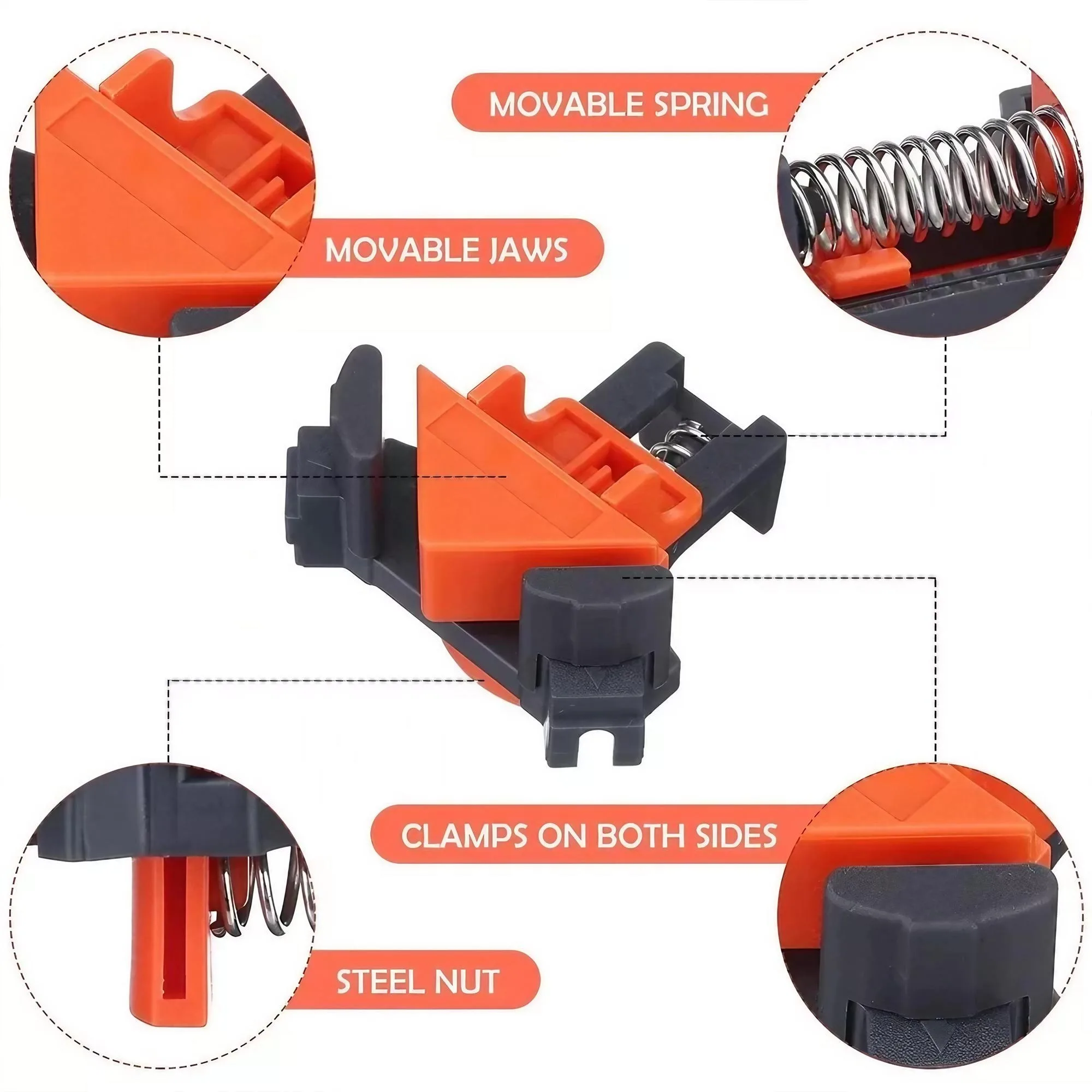 Premium 90 Degree Right Angle  - Furniture Hardware Repair 评论和价格