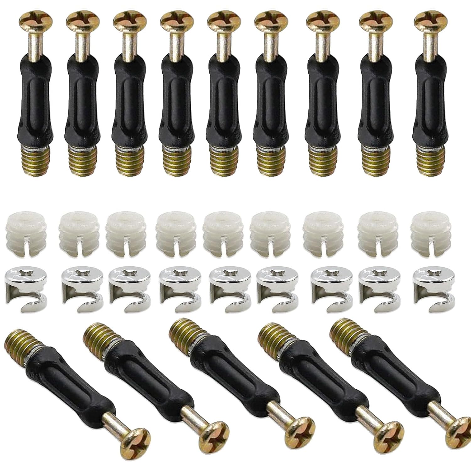 50 Sets 3 in 1 Furniture Conne - Furniture Joinery Hardware 评论和价格