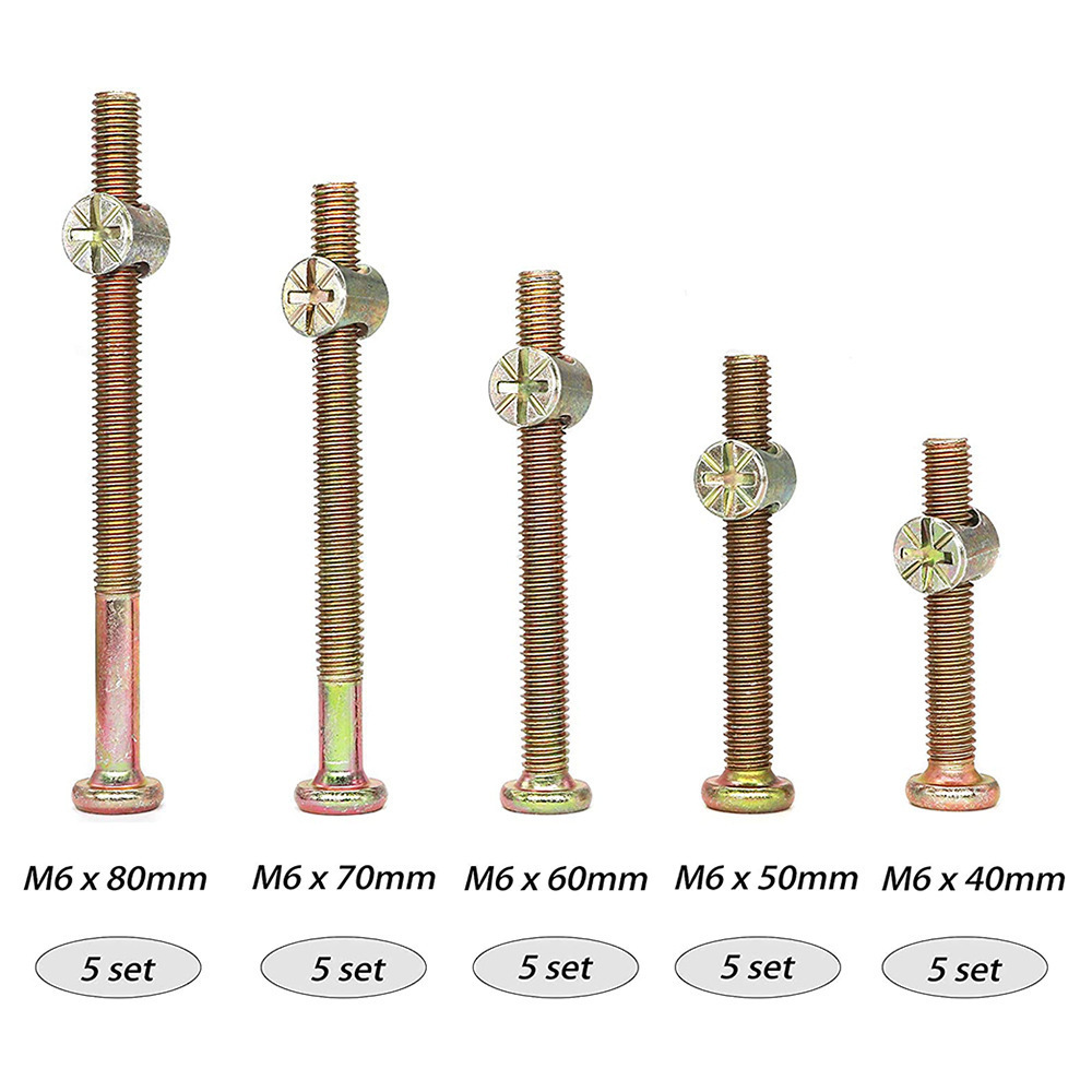 M6 Hex Socket Cap Screws With  - Furniture Hardware Barrel Nut 评论和价格