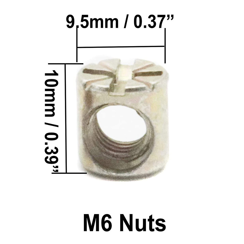 M6 Hex Socket Cap Screws With  - Furniture Hardware Barrel Nut 评论和价格