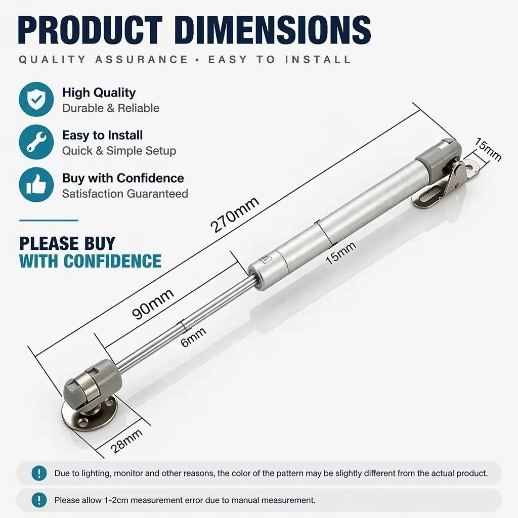 4pc Gas Strut Cabinet Door Lif - Cabinet Hinge Overlay 评论和价格
